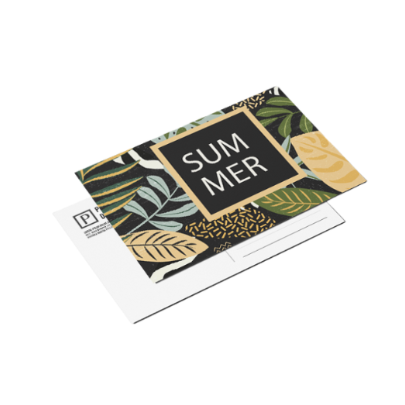 18pt Gloss Lamination Postcard