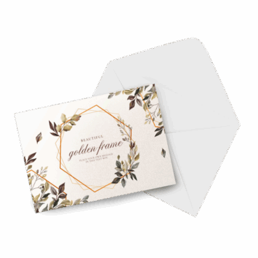 pearl invitation card