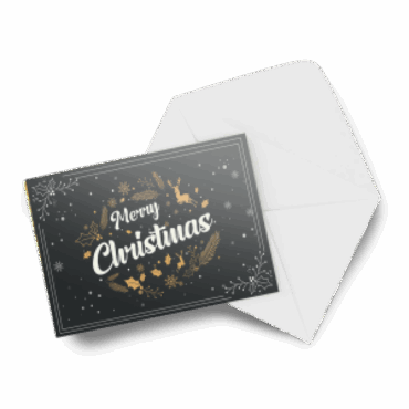 14pt matte invitation