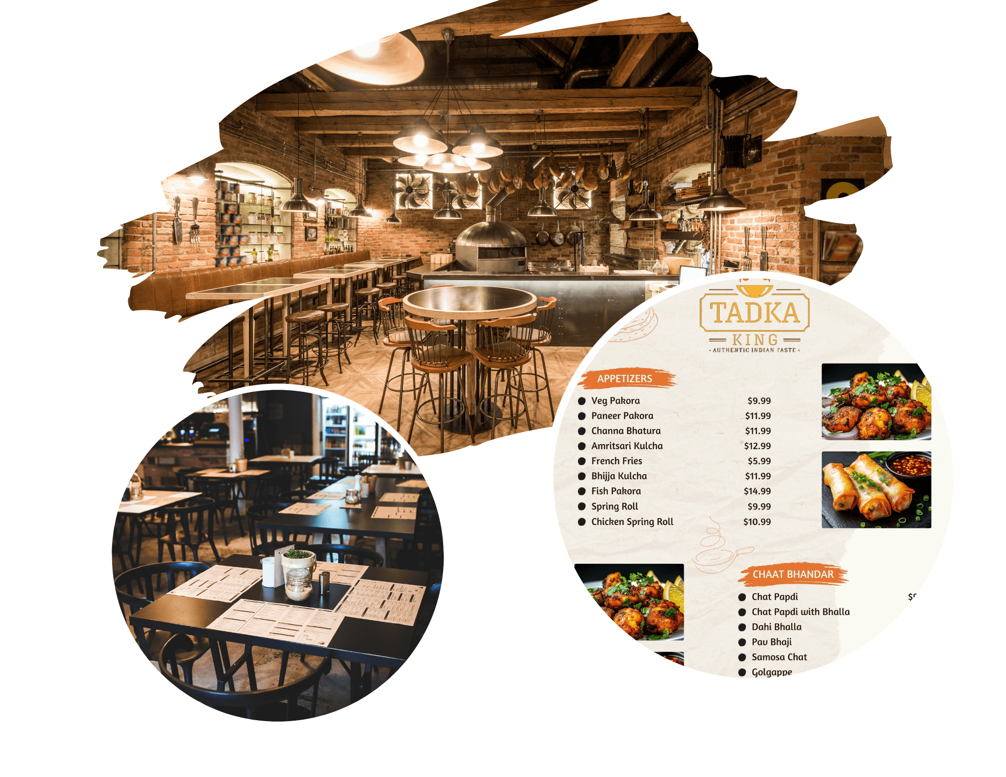 cafe and restaurant