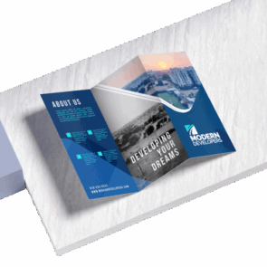 100lb Gloss Text Brochures