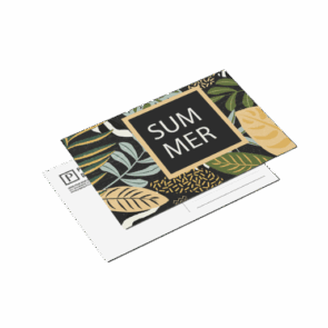 18pt Gloss Lamination Postcard
