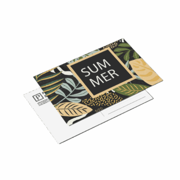 18pt Gloss Lamination Postcard