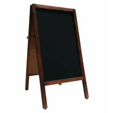 A-Frame Antique Sidewalk Menu Chalkboard Easel