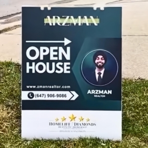 Open House Sandwich Boards Real Estate