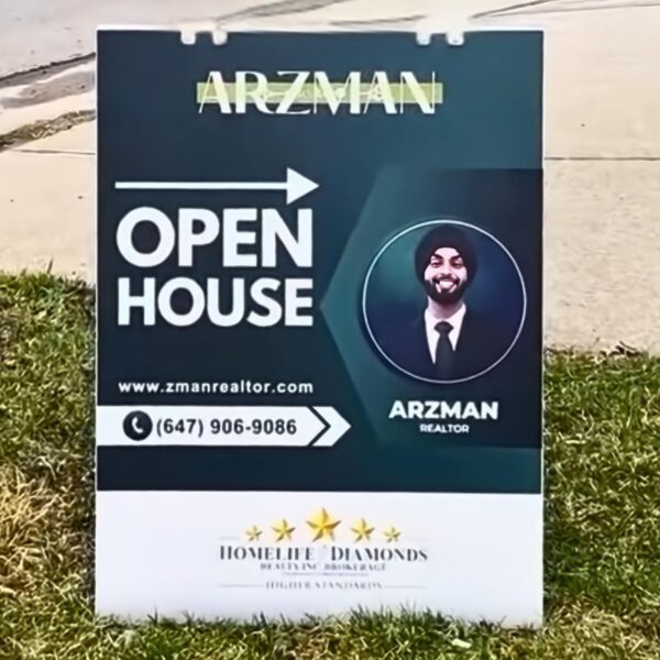 Open House Sandwich Boards Real Estate
