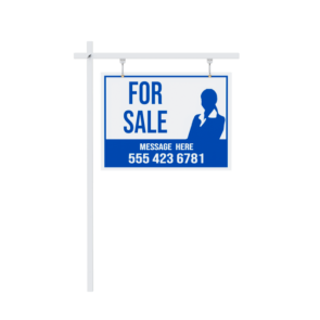 Mini Sign Post Real Estate