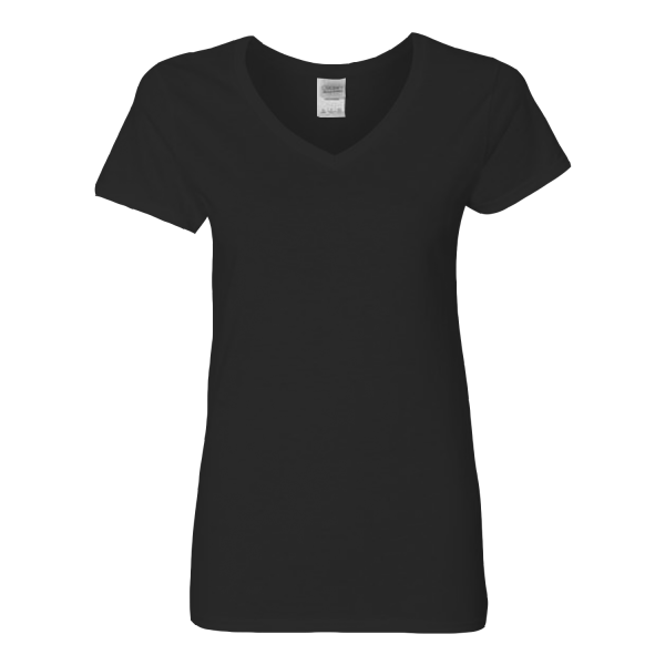 Gildan Heavy Cotton™ Women’s V-Neck T-Shirt