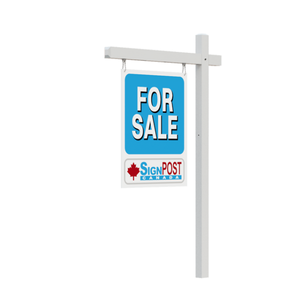 Colonial - Aluminum Real Estate Sign Post - 2 Piece Post System