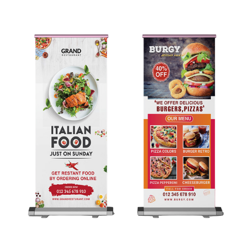 pull up banners