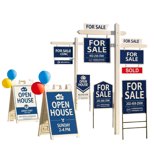 real estate sign