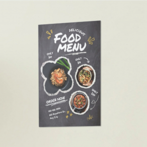 menu design