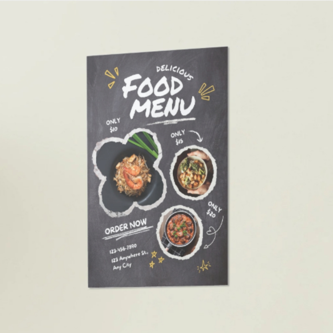 menu design