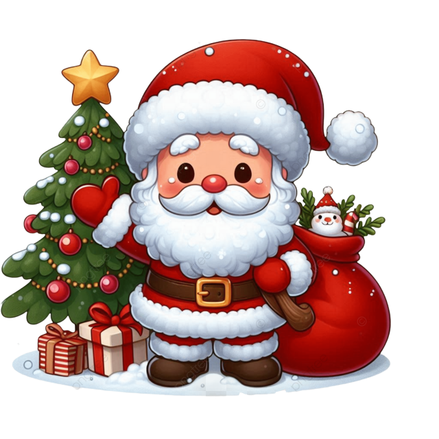 pngtree-happy-santa-claus-for-christmas-on-a-transparent-canvas-png-image_14393133 - Edited
