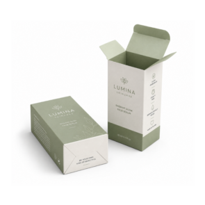 Auto-lock bottom product box 18pt SBS