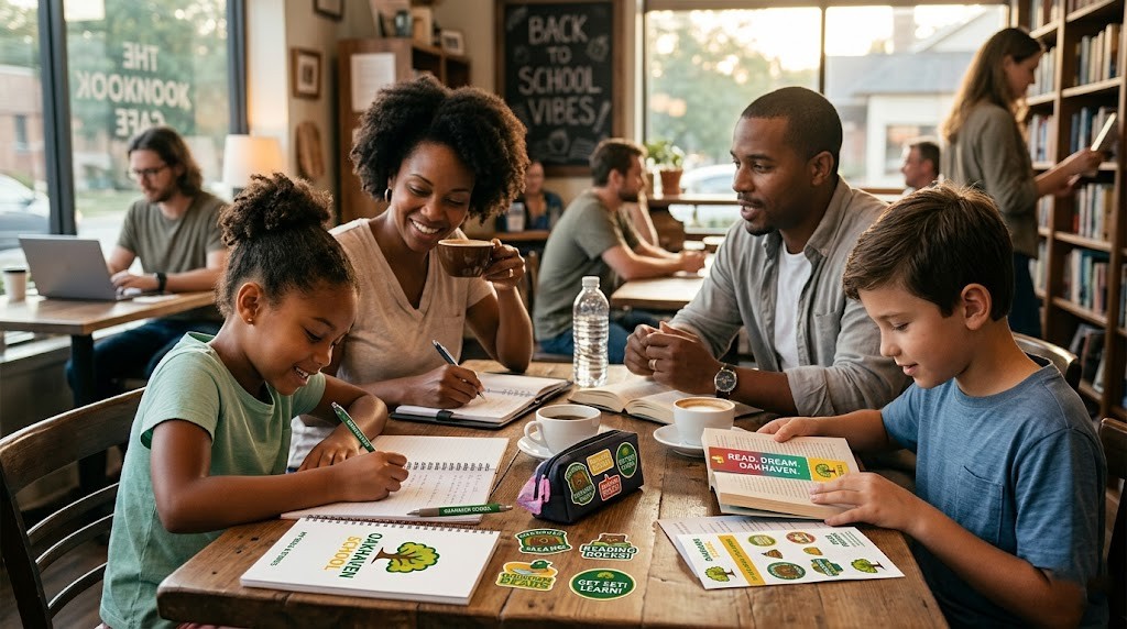 Branded Giveaways — Stickers, Notepads, and School Items