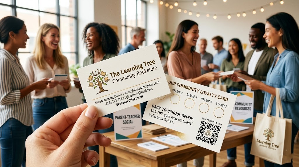 Business Cards With a Back-to-School Twist