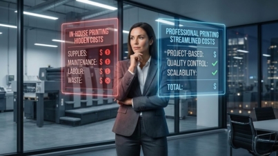 Cost Analysis When Should You Print In-House vs Use a Professional Printer