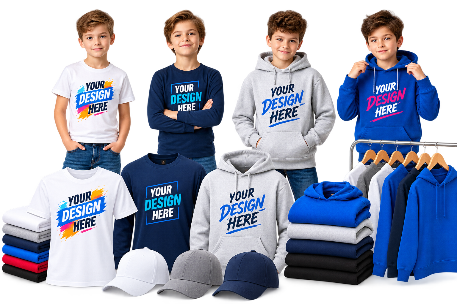 Custom Apparels - Kids Youth Clothing