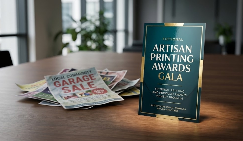 Flyer Printing in Niagara What Size Paper & Finish Gets You More Customers