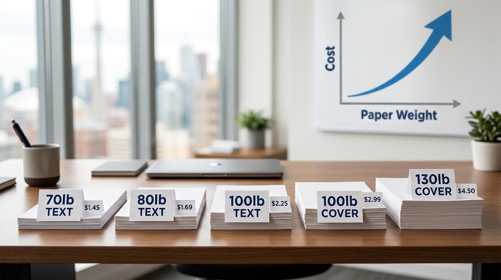How Paper Weight Affects Cost