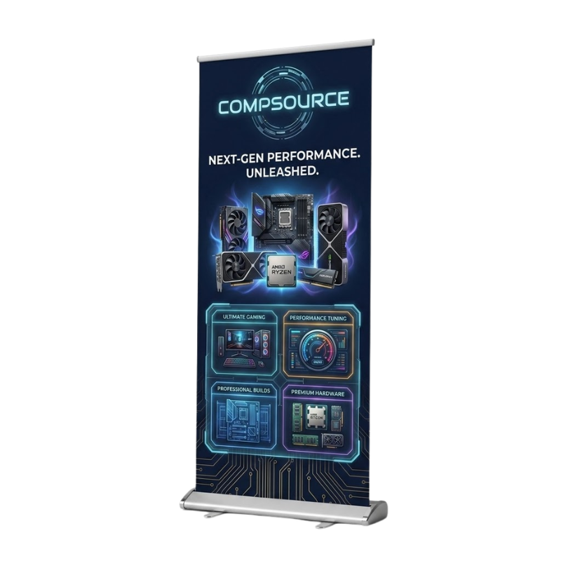 L Banner Stand