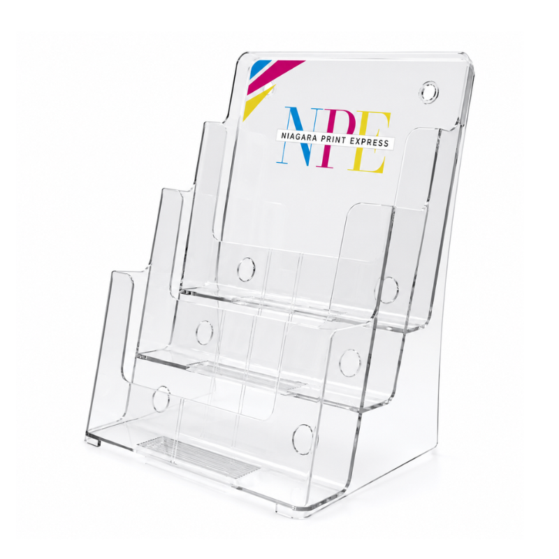 Letter Size Brochure Holder - 3 Pockets