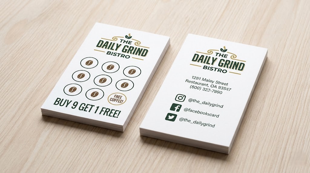 Loyalty card design tips