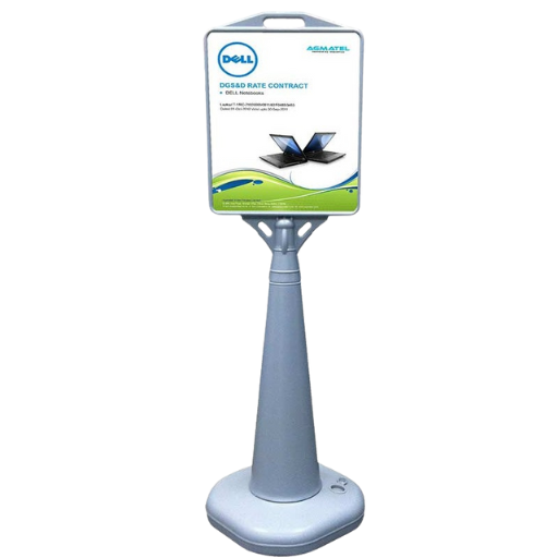 A-Frame Signs Outdoor Cone Poster Sign (Water Filled Base)