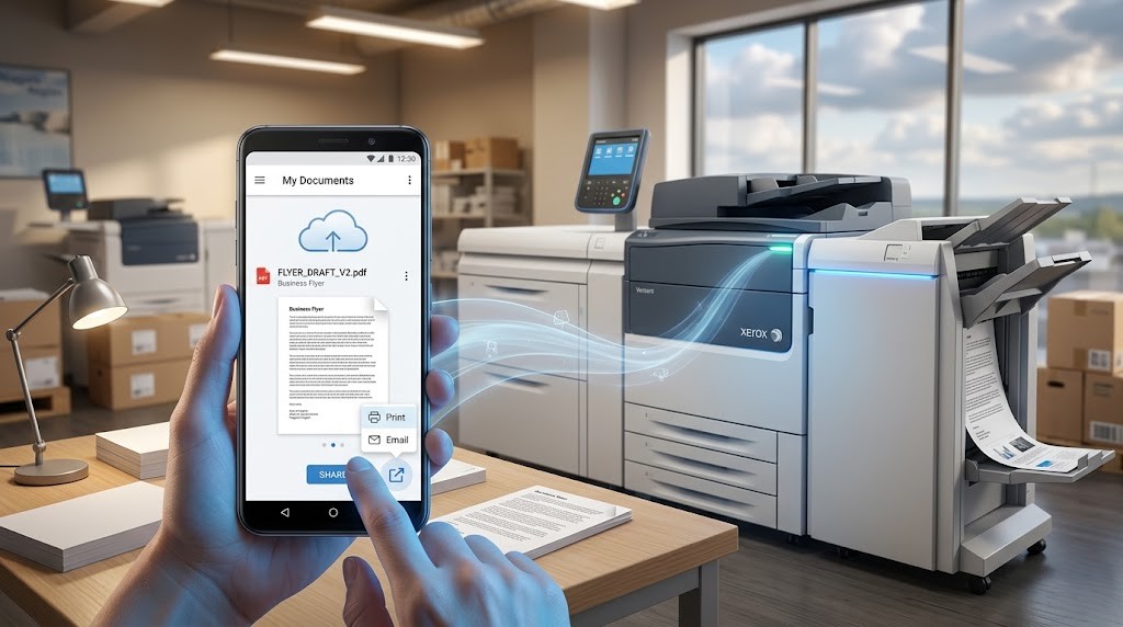 Send to a Print Shop