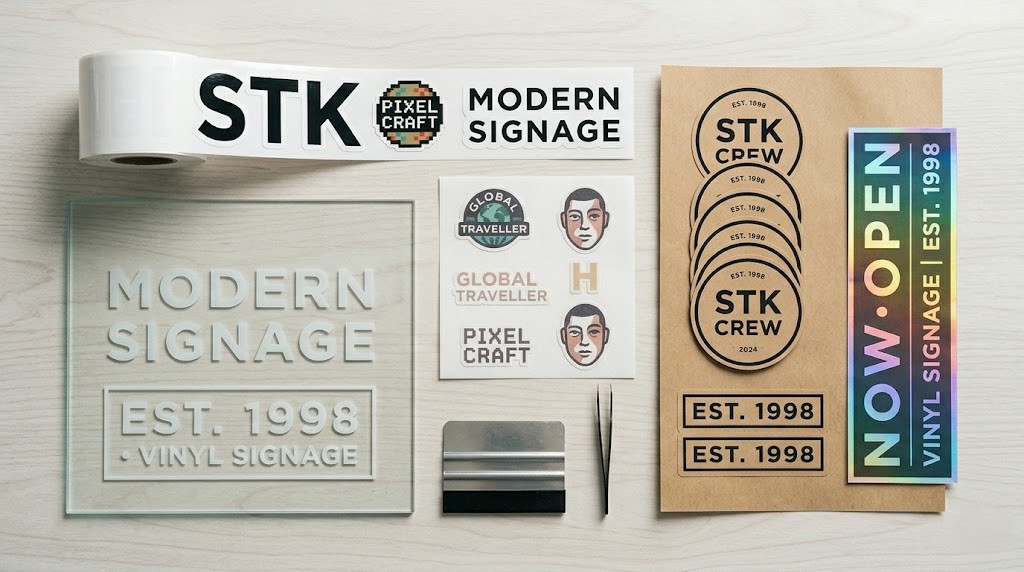 Sticker Materials and Finishes Which Should You Choose