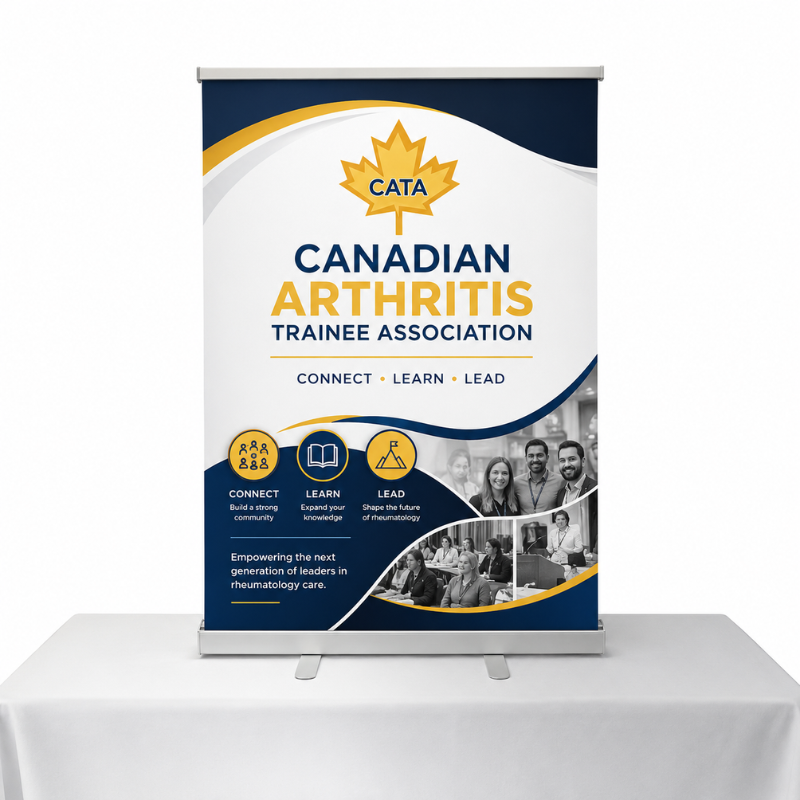 Table Top Retractable Roll Up Banner