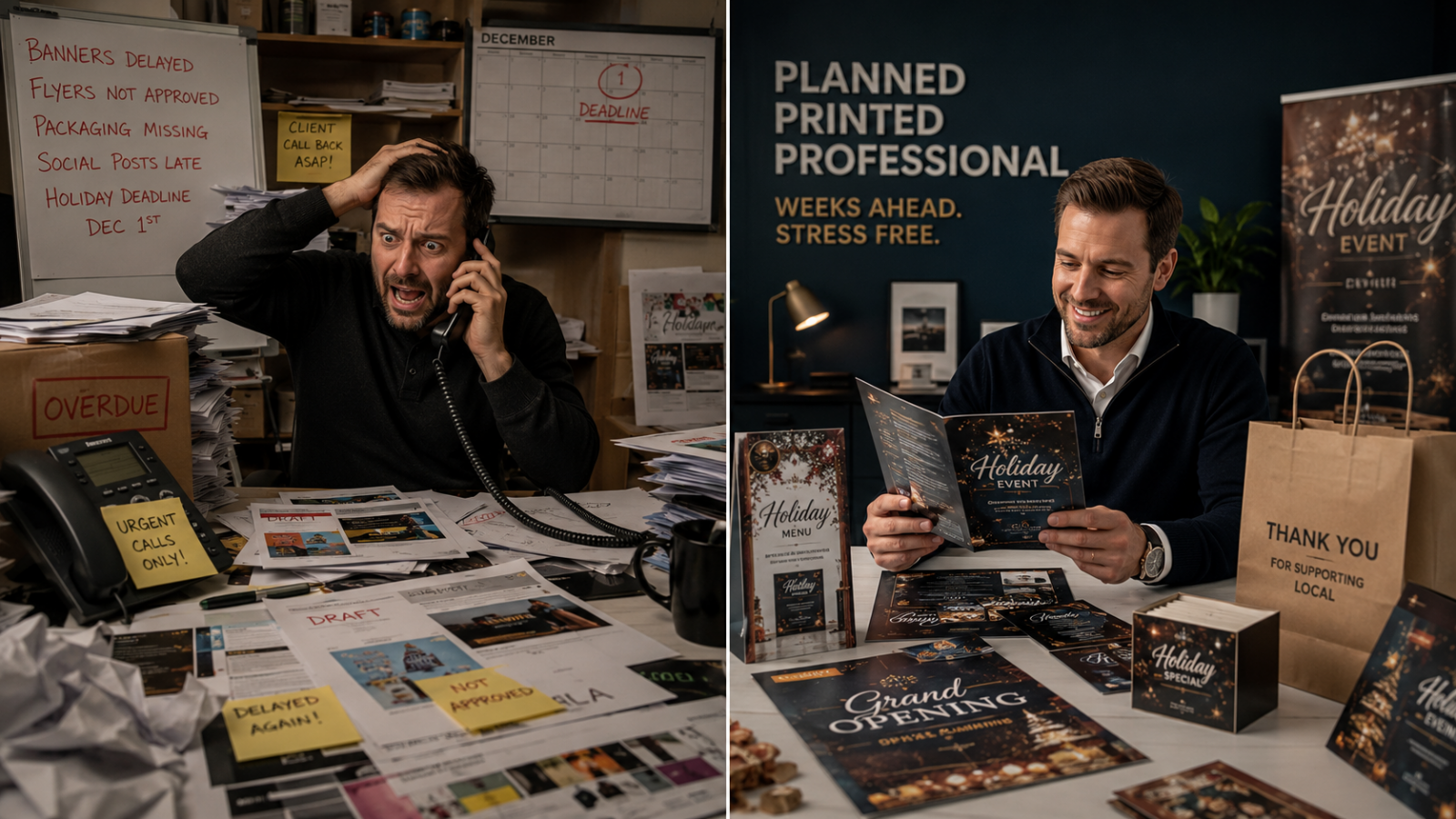 The Print Deadline Panic Every Niagara Business Owner Knows