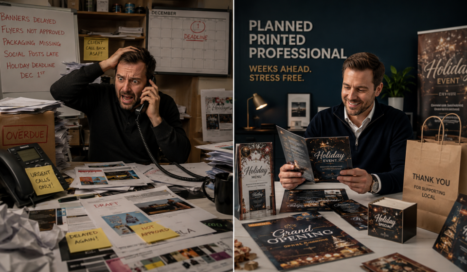 The Print Deadline Panic Every Niagara Business Owner Knows