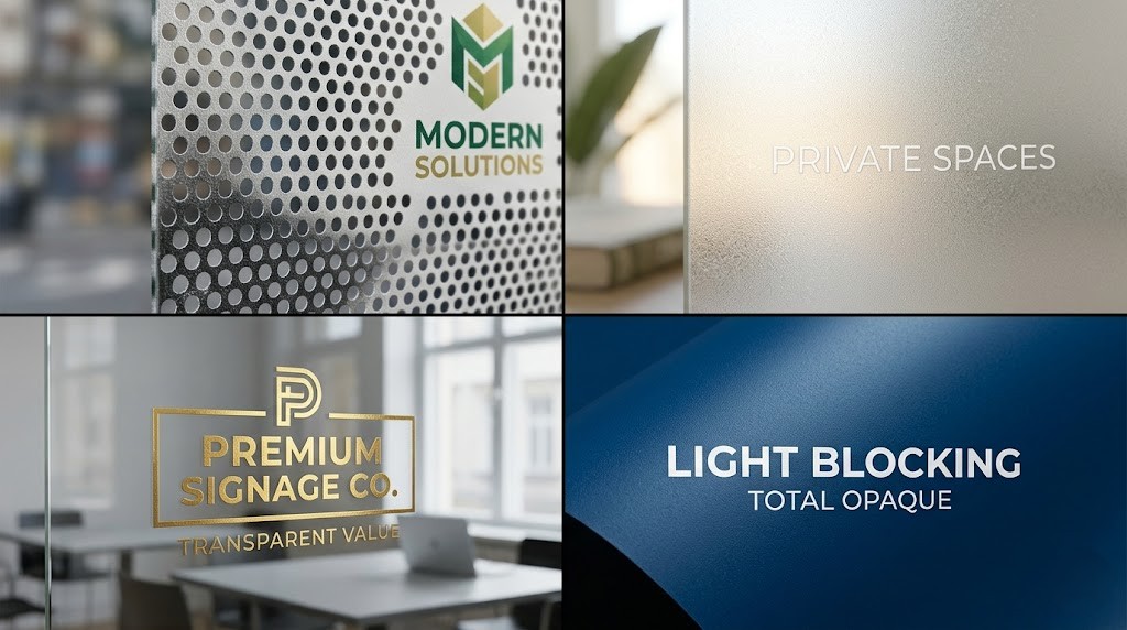 Types of Window Graphics Which Is Right for Your Niagara Business