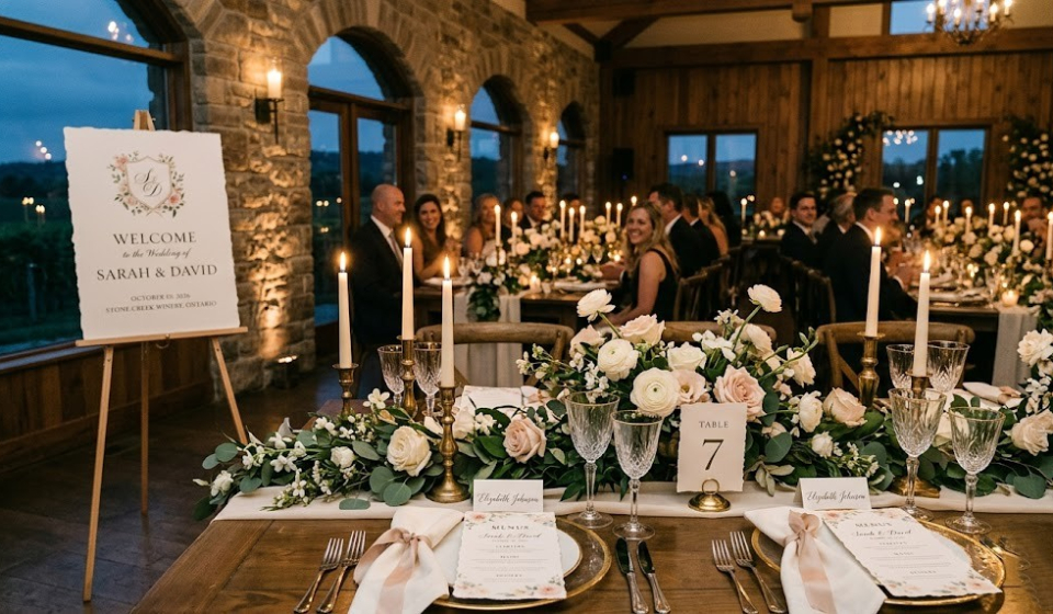 Wedding Season in Ontario Essential Print Materials Every Couple Needs (2026 Guide)