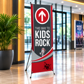 X banner stands